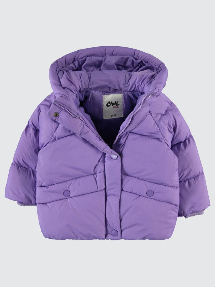 Civil Girls Over Size 2-5 Yaş Mont - Lila