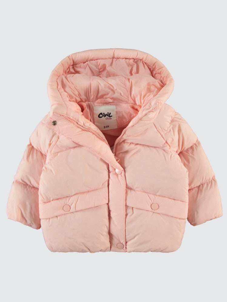 Civil Girls Over Size 2-5 Yaş Mont - Pudra