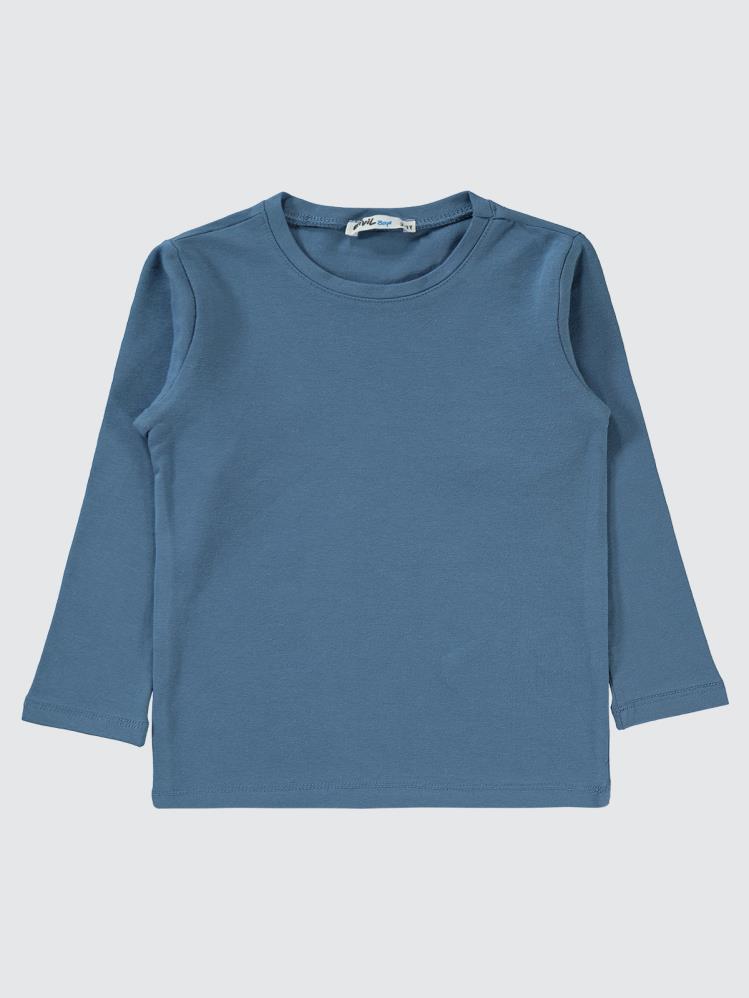 Civil Boys Basic 2-5 Yaş Sweatshirt - Mavi