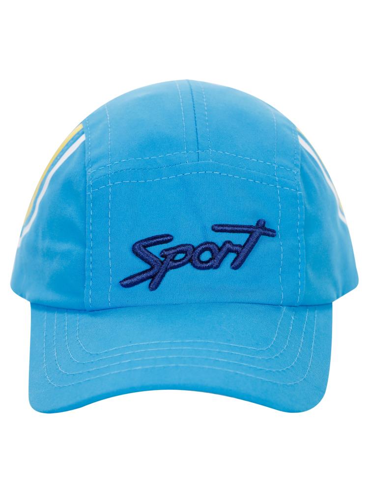 SPORT NAKIŞLI 6-9 YAŞ ERKEK KEP ŞAPKA - Mavi