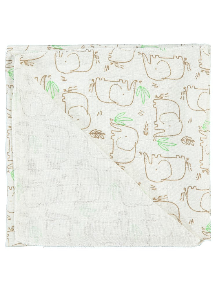 Civil Baby Baby Elephant Empirme 75x75cm Battaniye - Fil Dişi