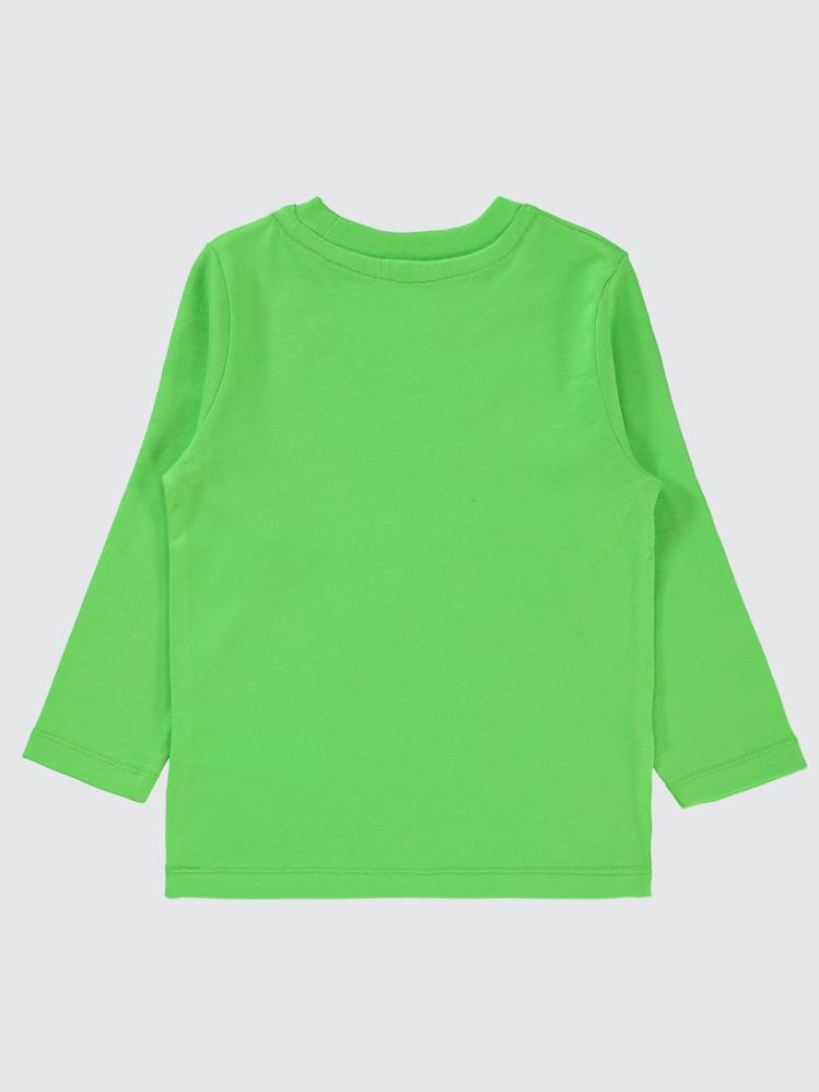 Civil Boys Be Art Baskılı 2-5 Yaş Sweatshirt - Yeşil
