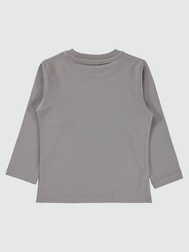 Civil Boys Gamer Baskılı 2-5 Yaş Sweatshirt - Gri