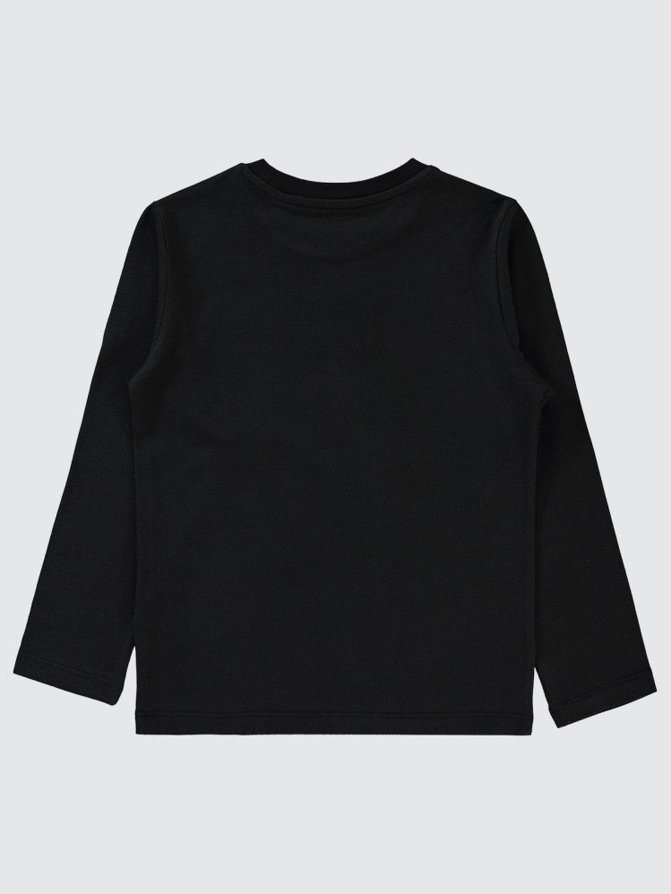 Civil Boys Urban Baskılı 6-9 Yaş Sweatshirt - Siyah