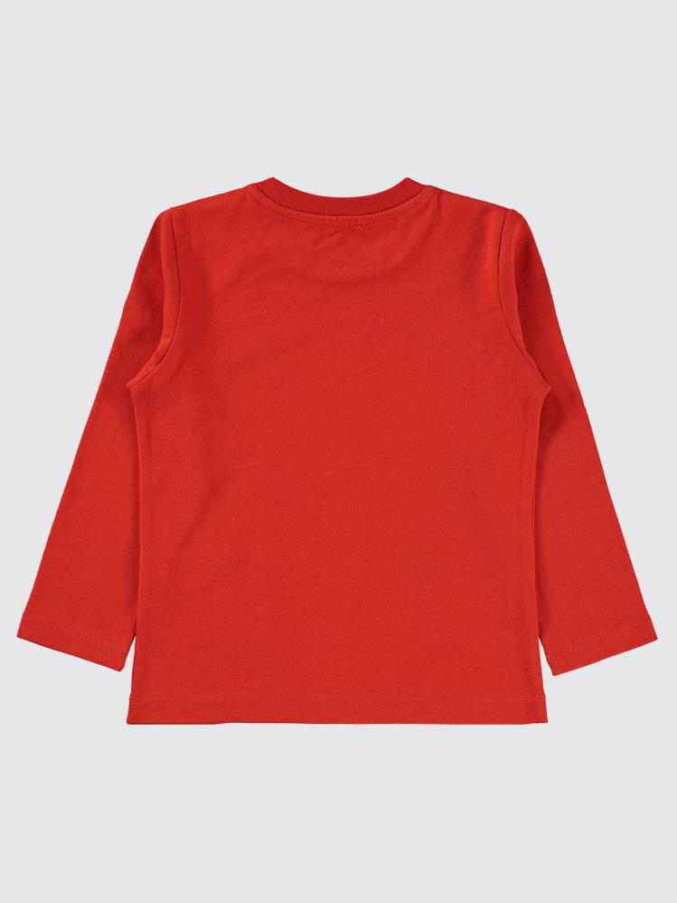 Civil Boys Dream Big Like Baskılı 2-5 Yaş Sweatshirt - Kırmızı