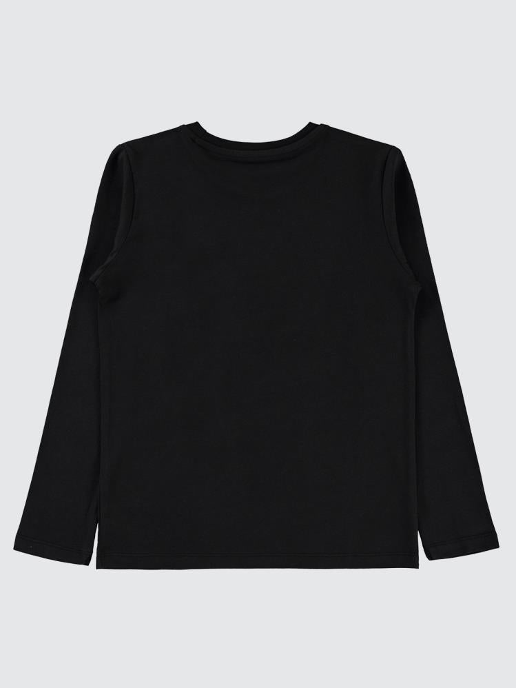 Civil Boys 96 Baskılı 10-13 Yaş Sweatshirt - Siyah