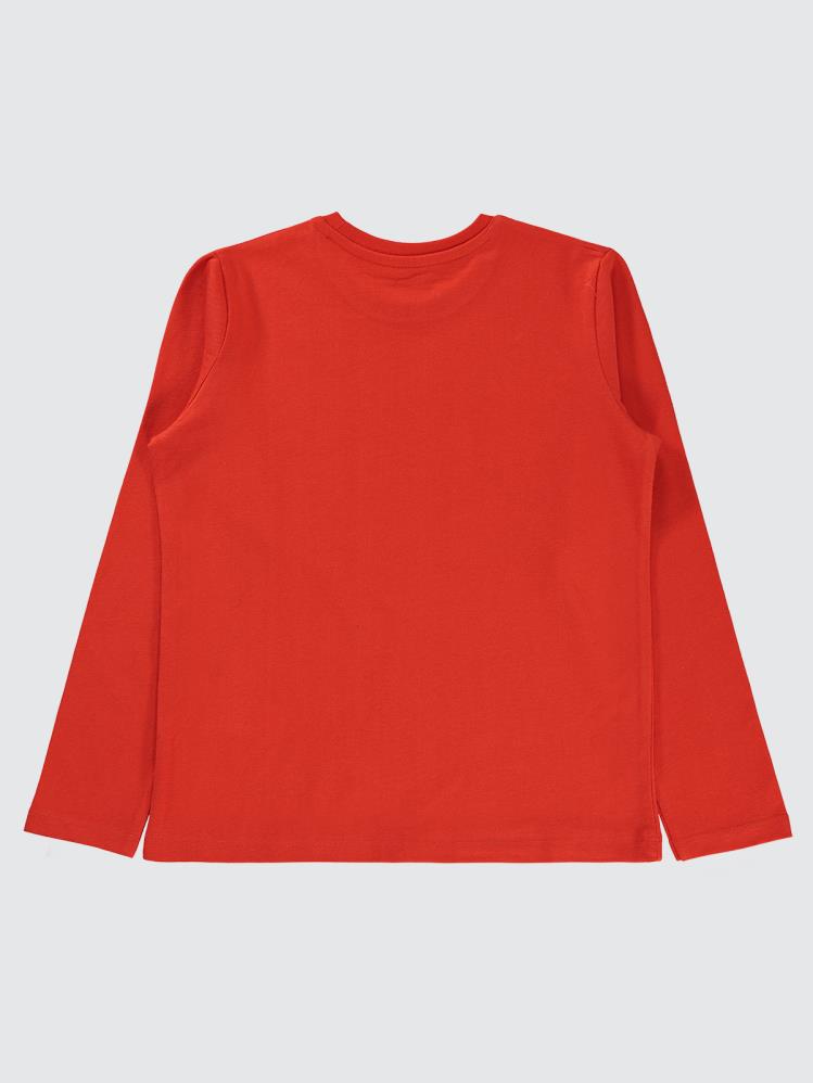 Civil Boys New Generatıon Baskılı 10-13 Yaş Sweatshirt - Kırmızı