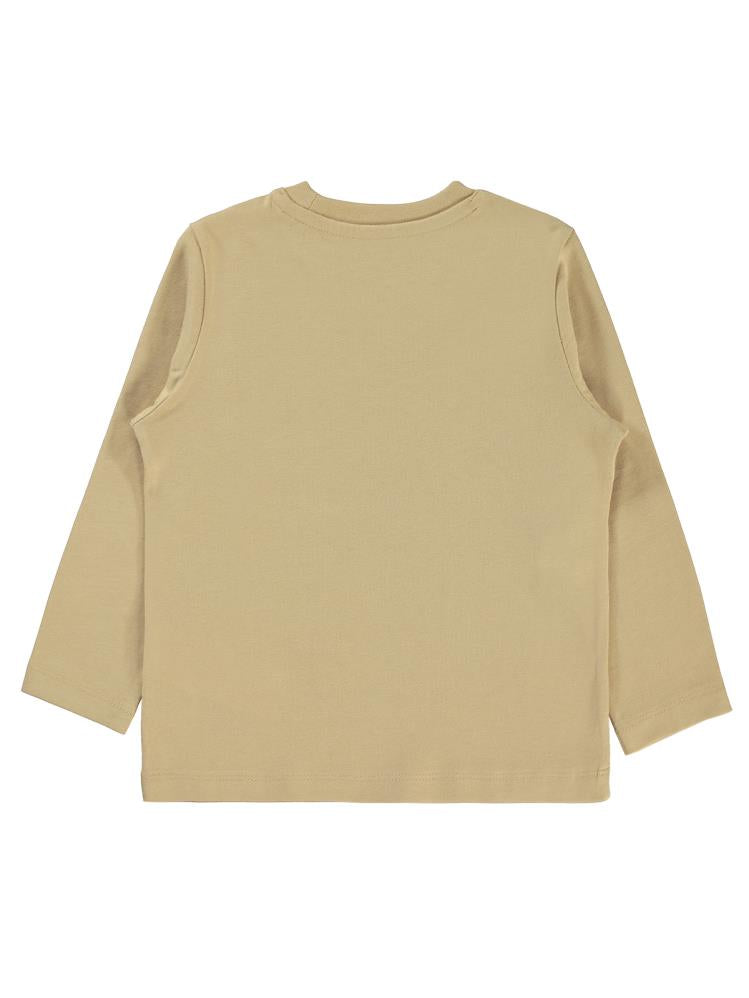 Civil Boys Skate Baskılı 2-5 Yaş Sweatshirt - Bej