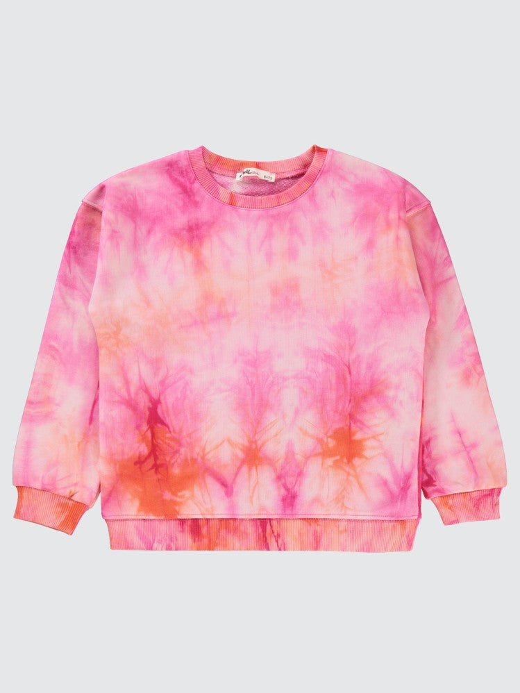 Civil Girls Batik 3 İp 10-13 Yaş Sweatshirt - Pembe