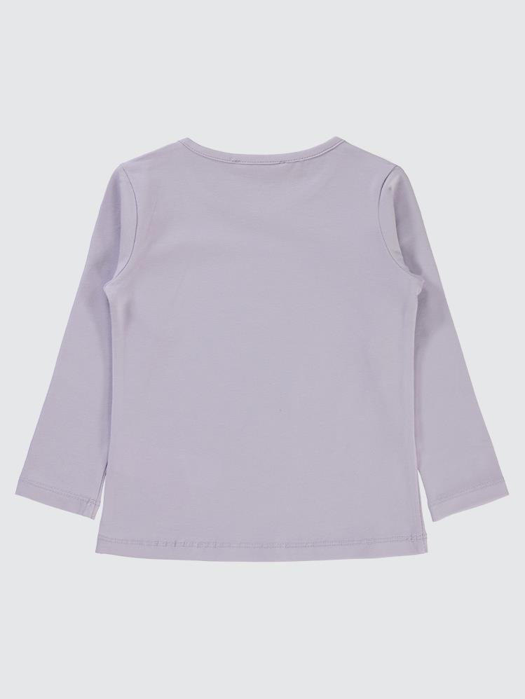 Civil Girls Basic 2-5 Yaş Sweatshirt - Lila