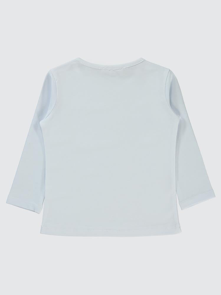 Civil Girls Basic 2-5 Yaş Sweatshirt - Beyaz