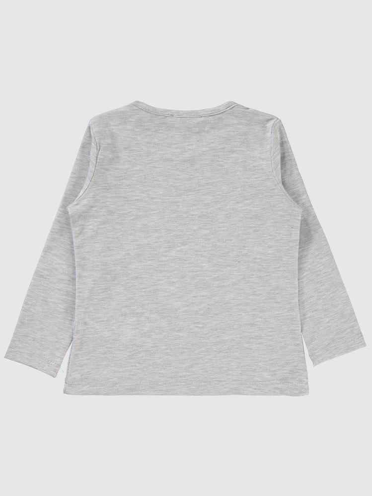 Civil Girls Basic 2-5 Yaş Sweatshirt - Gri