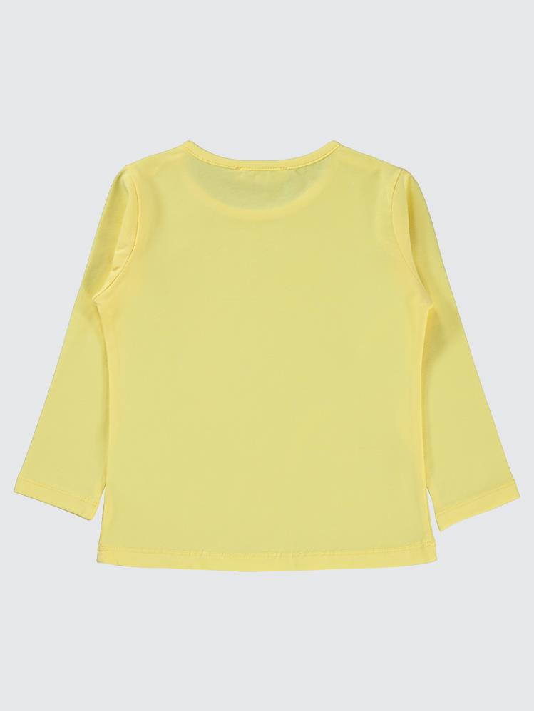 Civil Girls Basic 2-5 Yaş Sweatshirt - Sarı