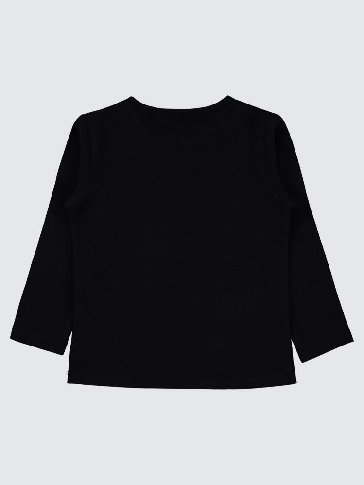 Civil Girls Basic 2-5 Yaş Sweatshirt - Siyah