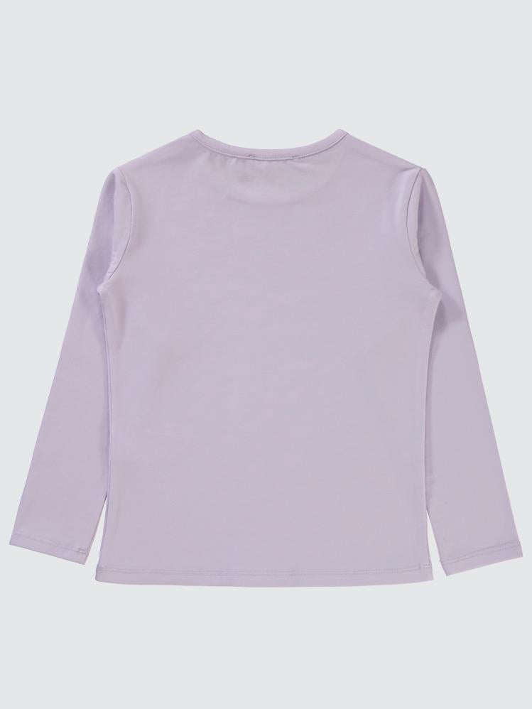 Civil Girls Basic 6-9 Yaş Sweatshirt - Lila