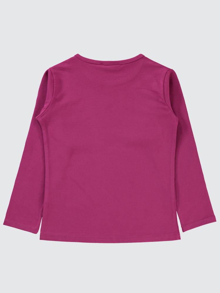 Civil Girls Basic 6-9 Yaş Sweatshirt - Fusya