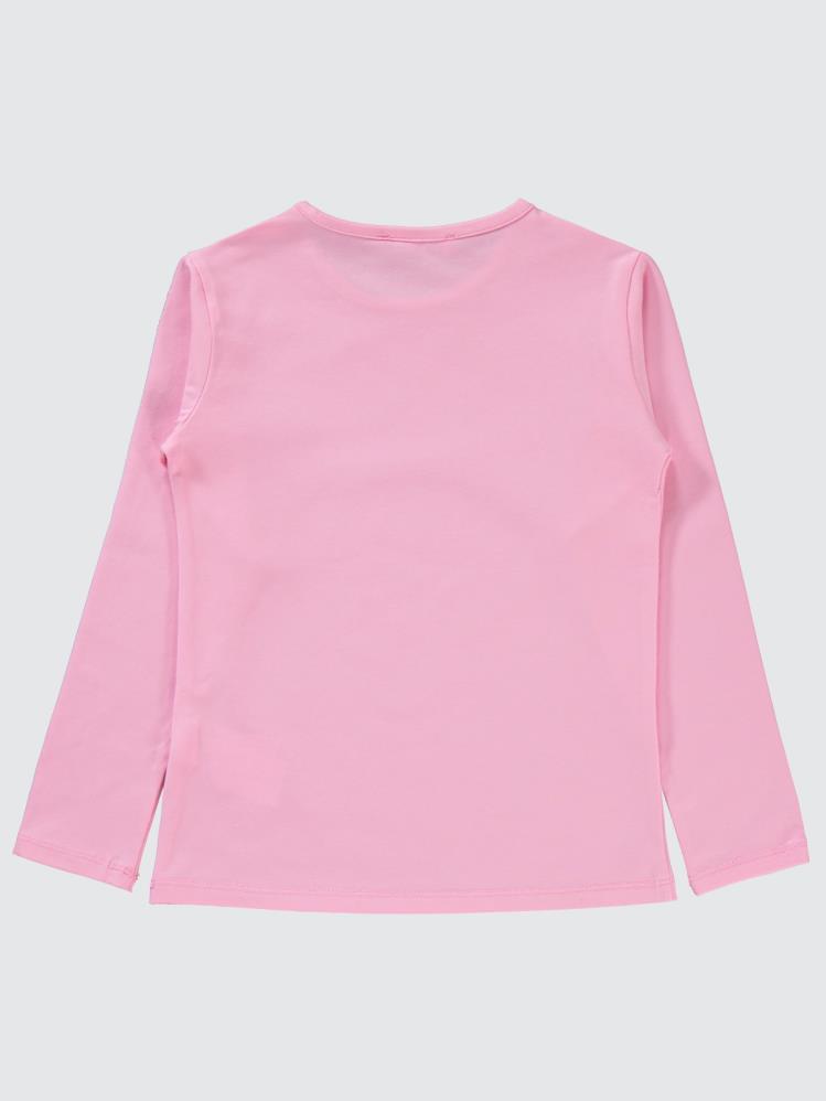 Civil Girls Basic 6-9 Yaş Sweatshirt - Pembe