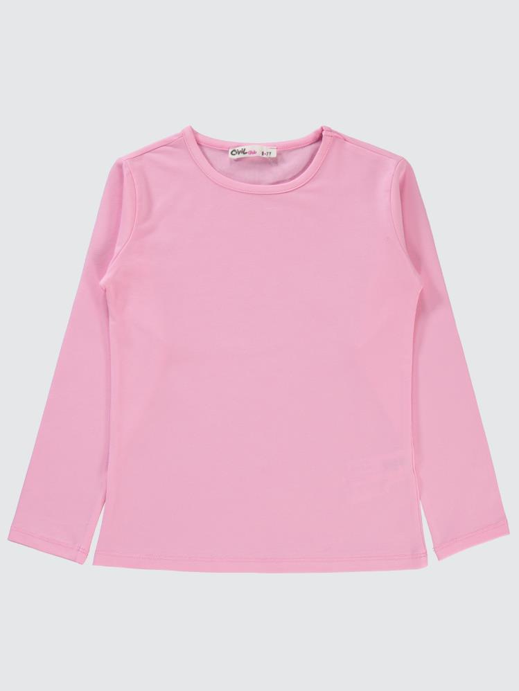 Civil Girls Basic 6-9 Yaş Sweatshirt - Pembe