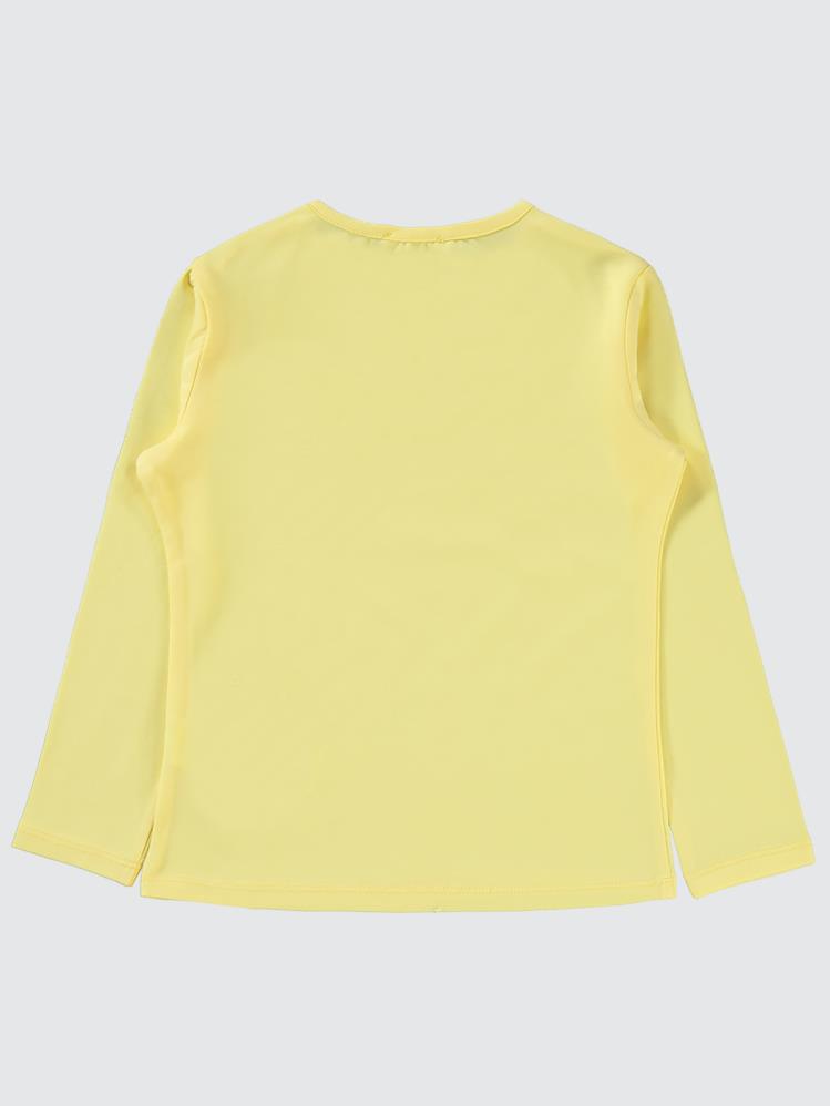 Civil Girls Basic 6-9 Yaş Sweatshirt - Sarı