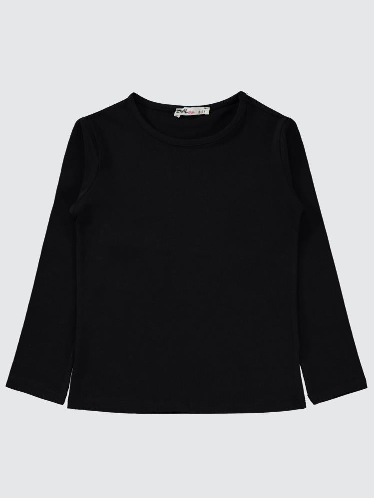 Civil Girls Basic 6-9 Yaş Sweatshirt - Siyah
