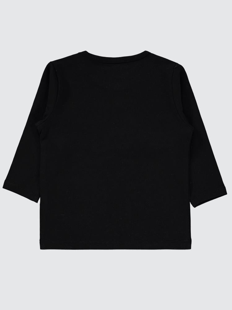 Civil Baby Bunny Baskılı 6-18 Ay Sweatshirt - Siyah