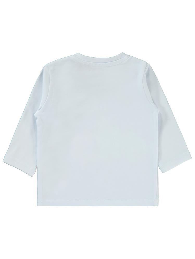 Civil Baby Little but Loud Baskılı 6-18 Ay Sweatshirt - Beyaz