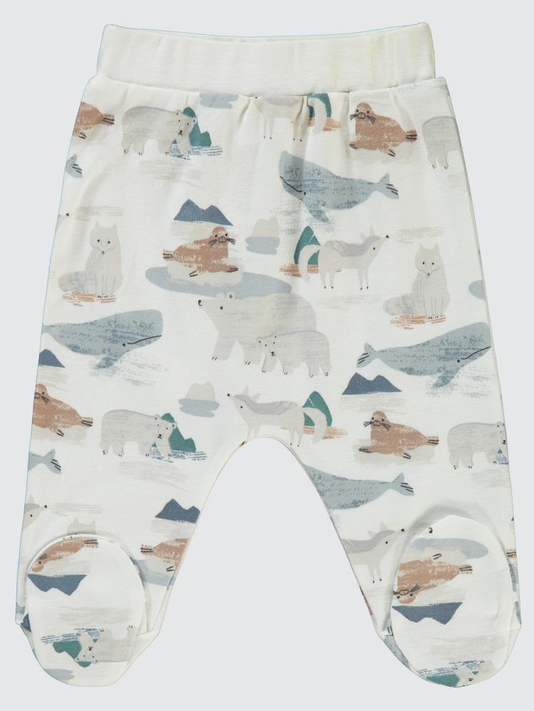 Civil Baby Hibernation Empirme Patikli 1-6 Ay Tek Alt Bebe - Ekru
