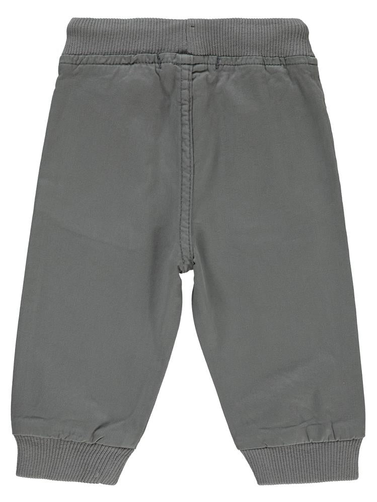 Civil Baby Bel ve Paça Ribanalı 6-18 Ay Pantolon - Gri