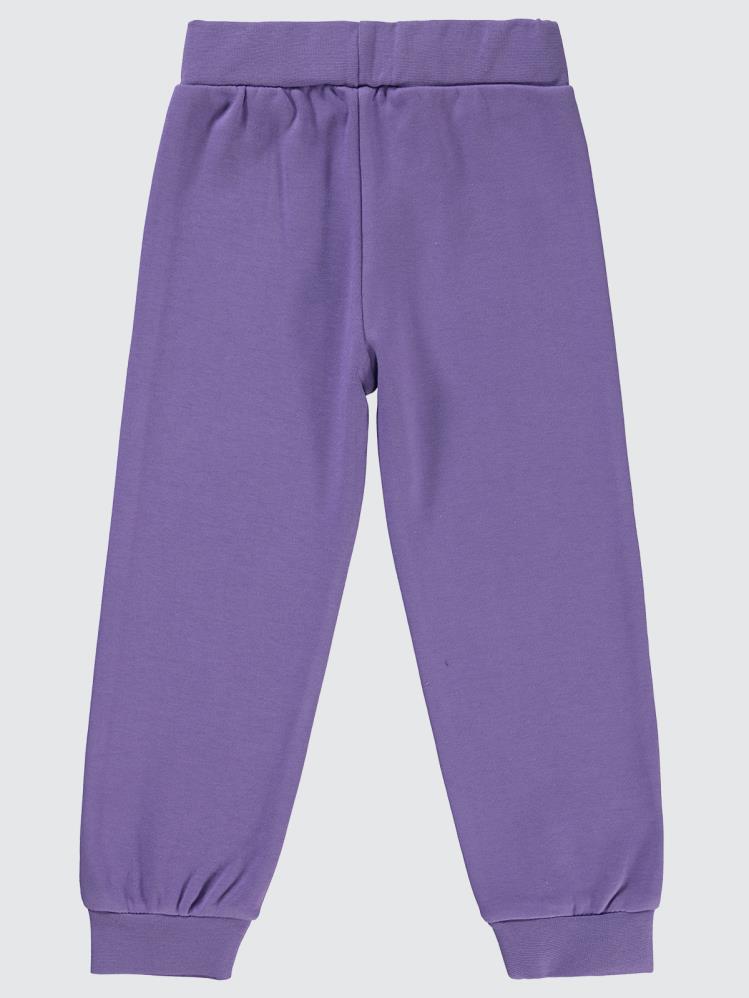 Civil Girls Unicorn Baskılı 2-5 Yaş Eşofman Altı - Lila