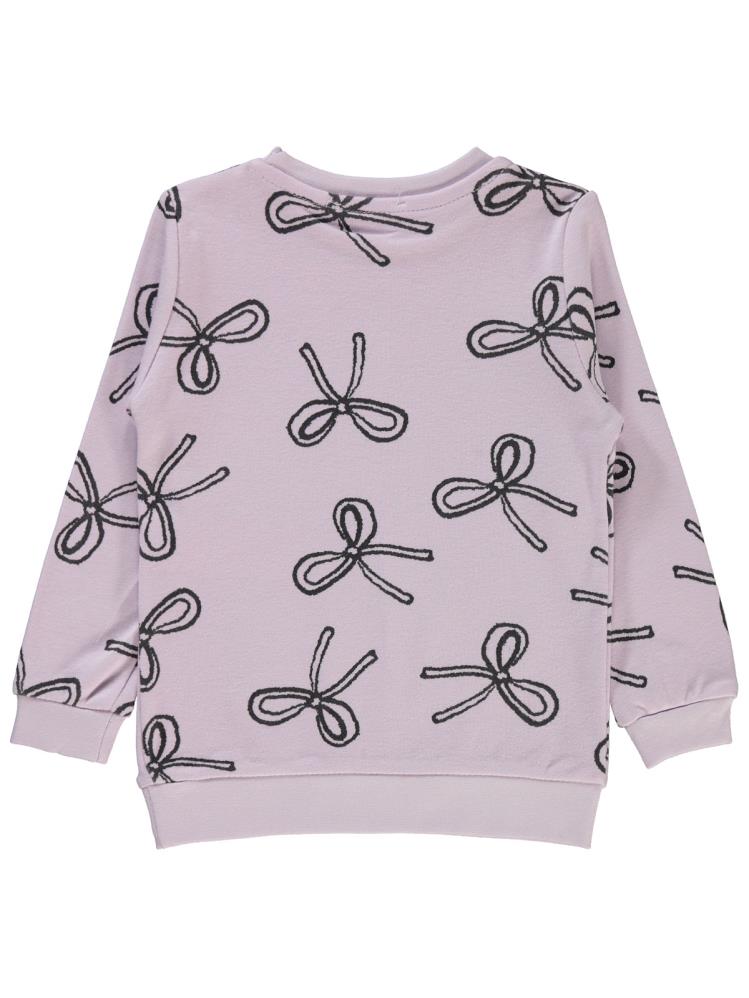 Civil Girls Fiyonk Empirme 2-5 Yaş Sweatshirt - Lila
