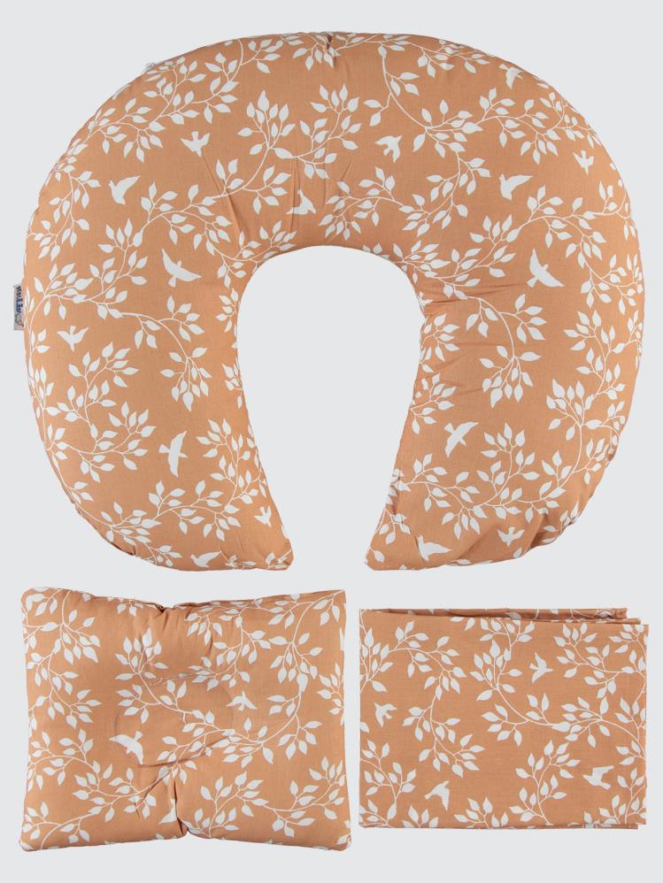 Kujju Emzirme Seti 3 lü - Kahverengi