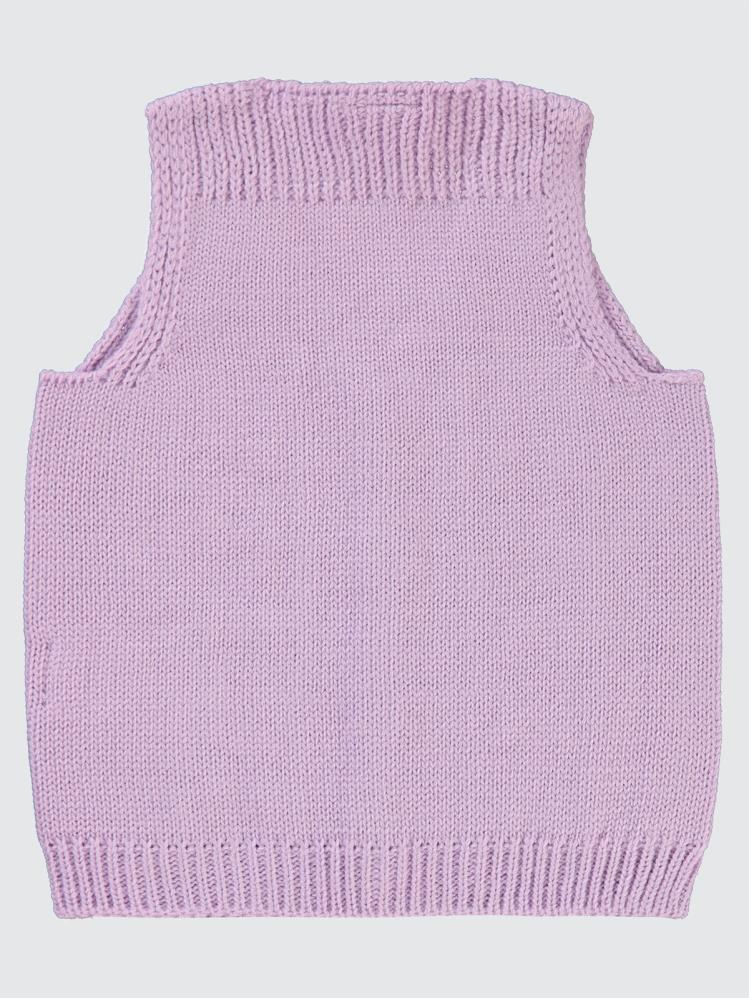 Civil Baby Saç Örgülü 3-18 Ay Yelek - Lila