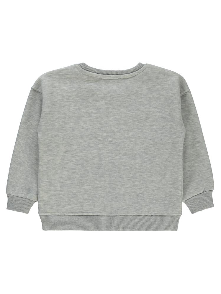 Civil Girls Magical Nakışlı 2-5 Yaş Sweatshirt - Gri