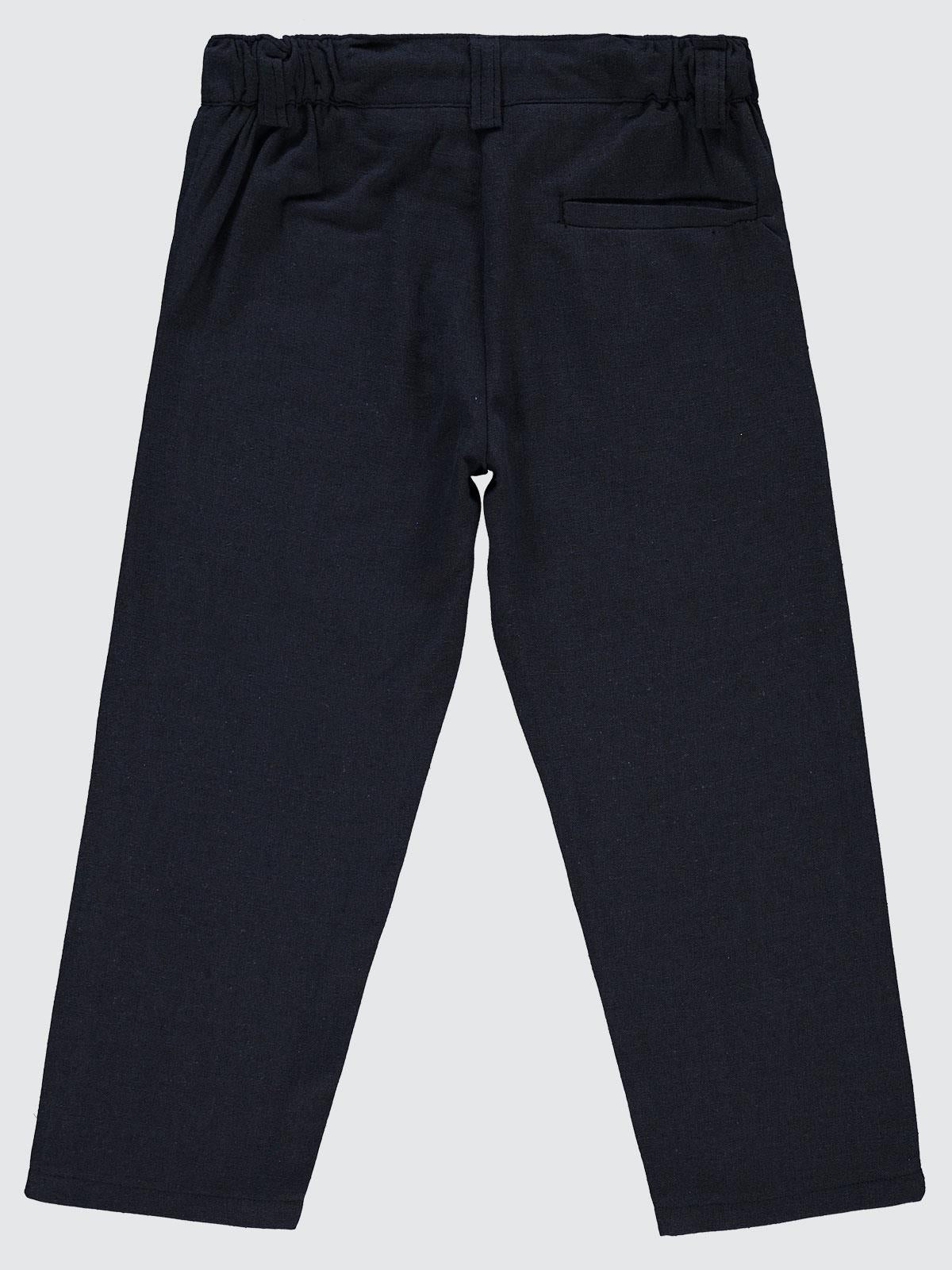 Civil Boys Klasik İpli 2-5 Yaş Pantolon - Mavi