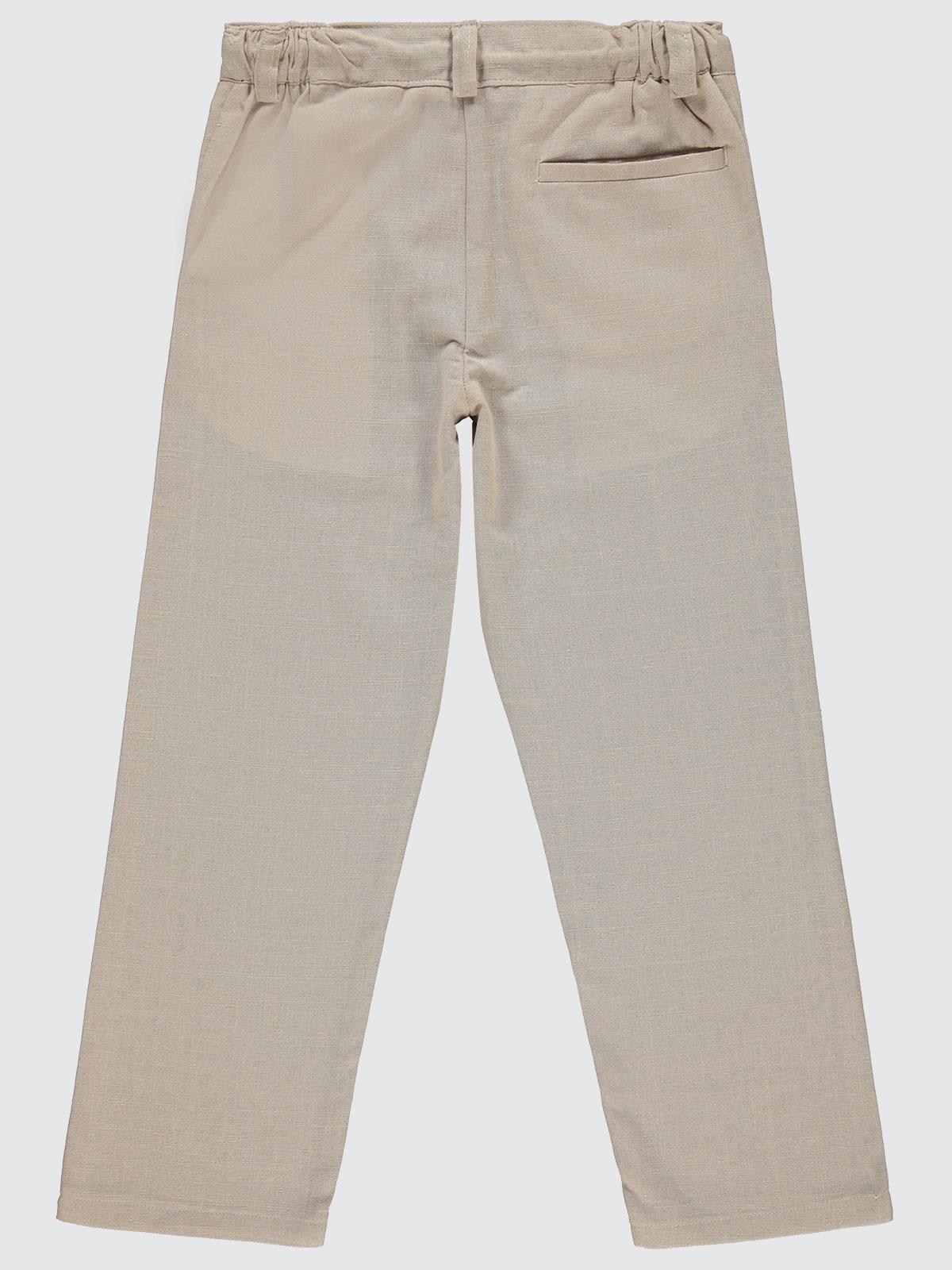 Civil Boys Klasik İpli 10-13 Yaş Pantolon - Bej