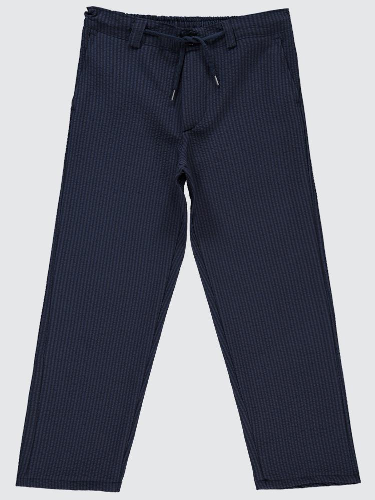 Civil Boys Fitilli Keten 6-9 Yaş Pantolon - Lacivert