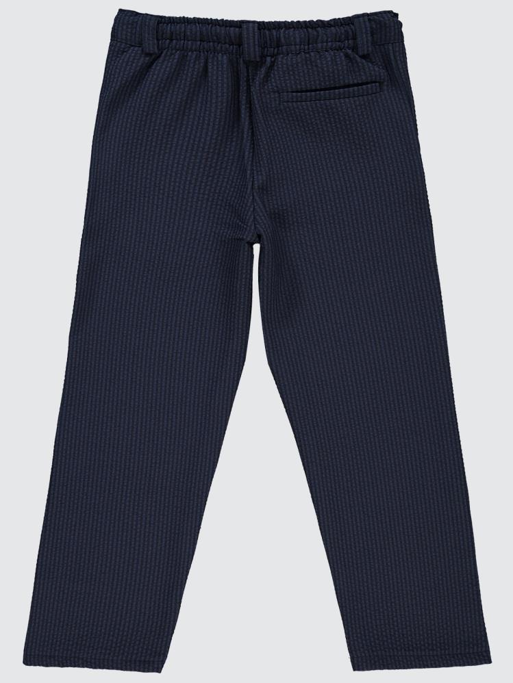 Civil Boys Fitilli Keten 6-9 Yaş Pantolon - Lacivert