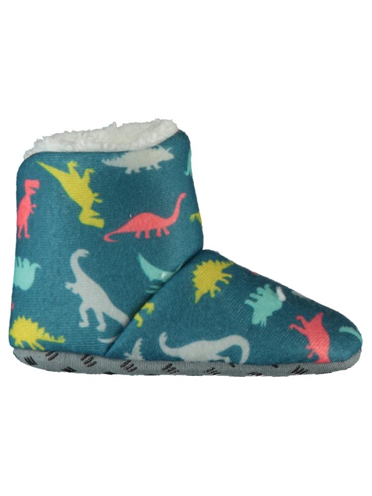 Civil Boys Digital Dinazor Baskılı 18-26 Numara Panduf - Mavi