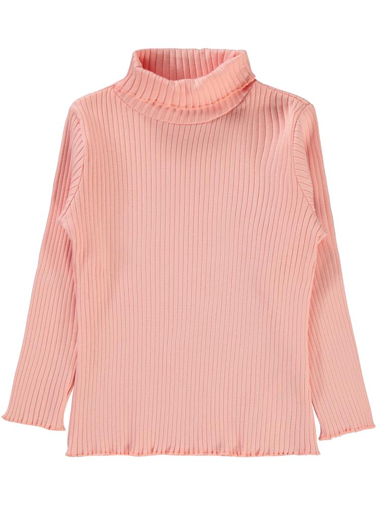 Civil Girls Boğazlı 2-5 Yaş Sweatshirt - Pudra