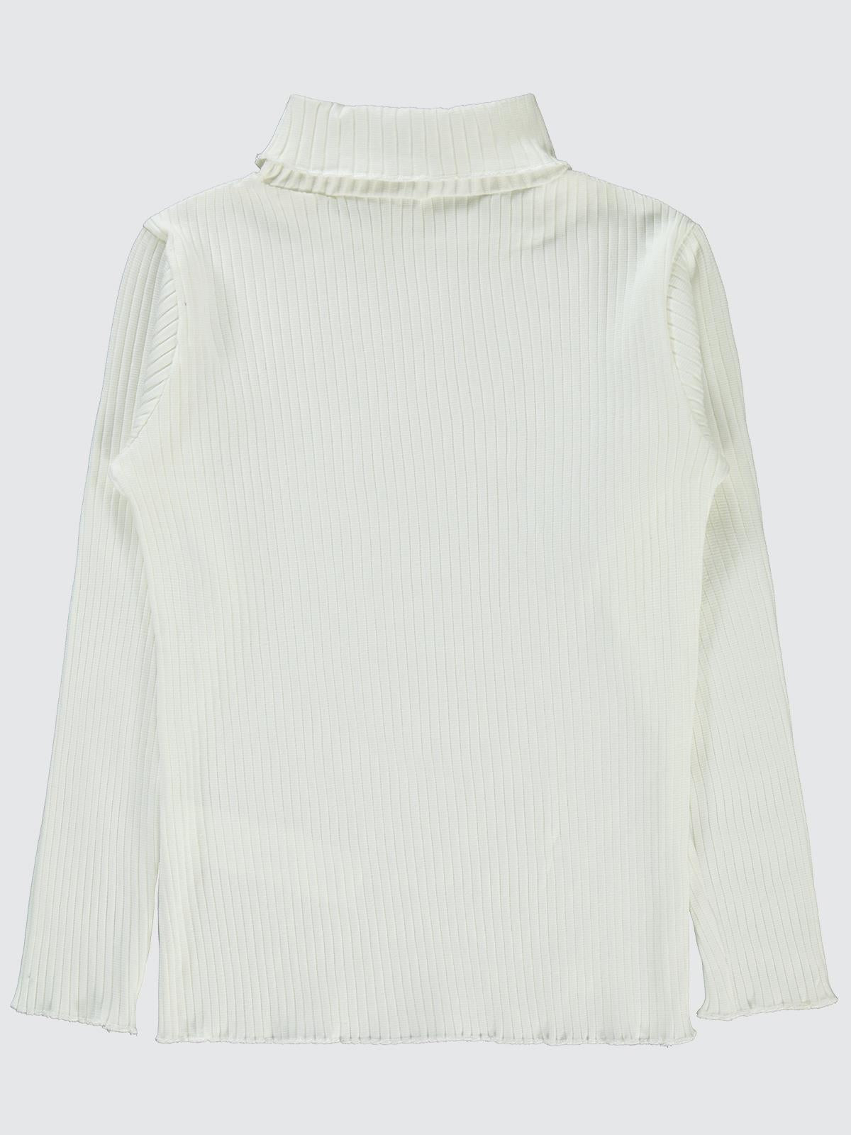 Civil Girls Boğazlı 10-13 Yaş Sweatshirt - Ekru