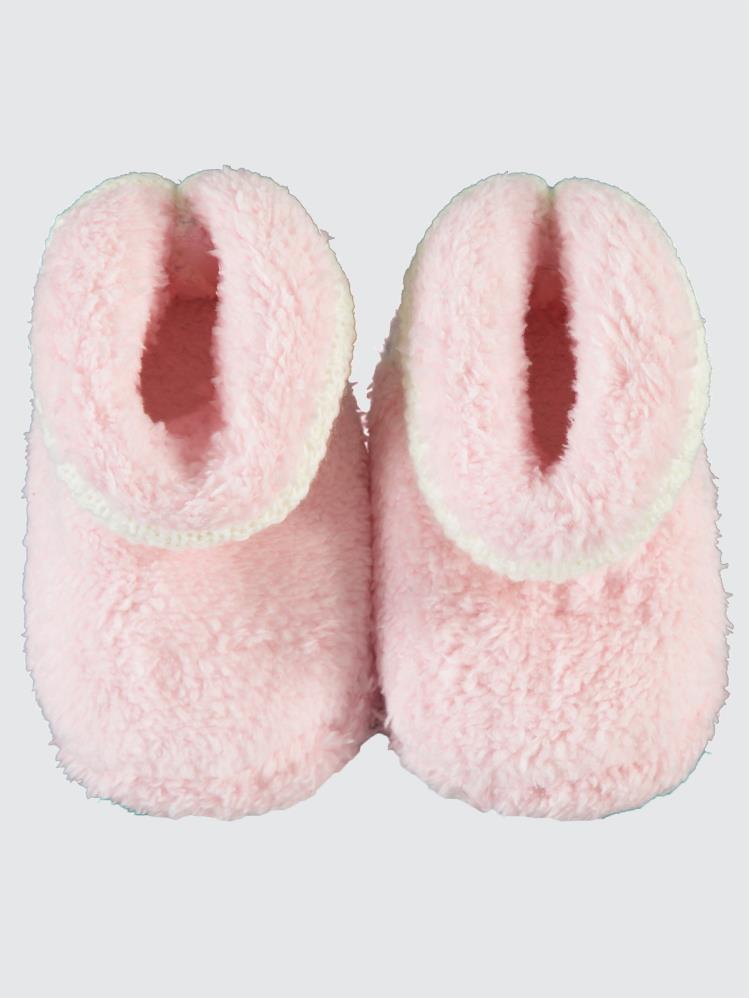 Civil Girls Triko Örmeli 21-25 Nm Panduf - Pembe