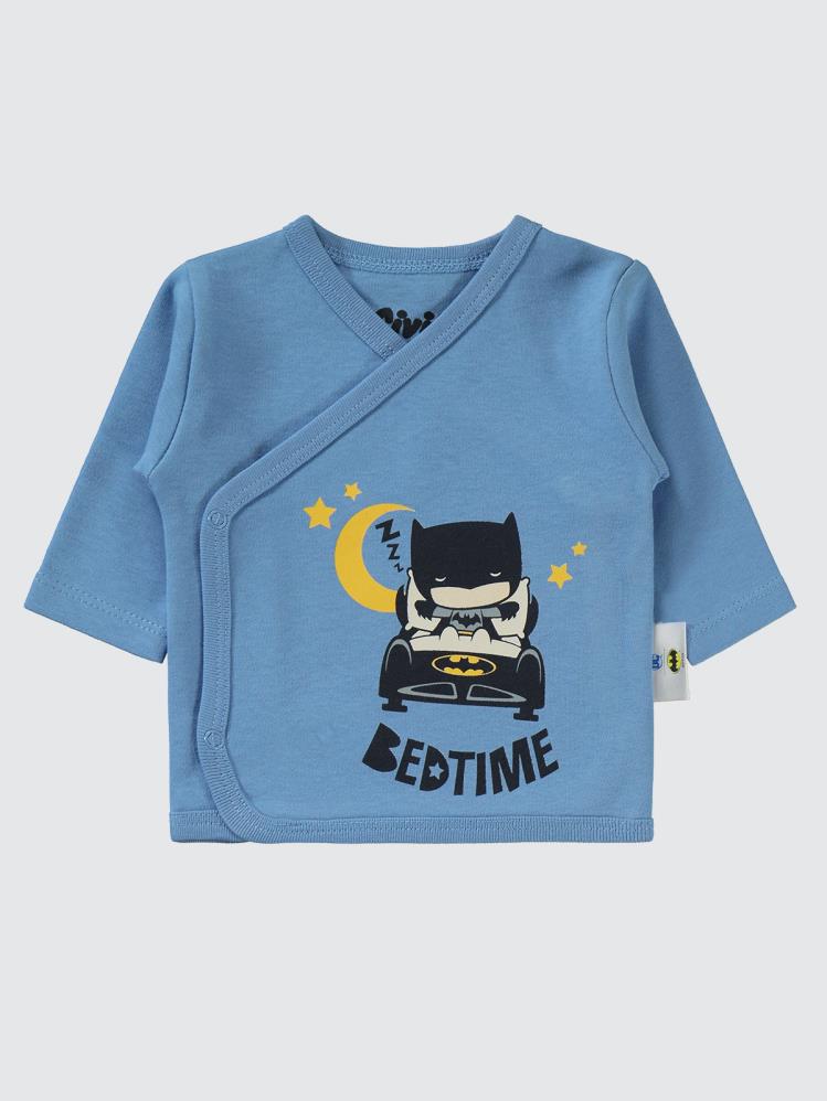 Civil Baby Renklı Batman Zıbın Takımları - Mavi