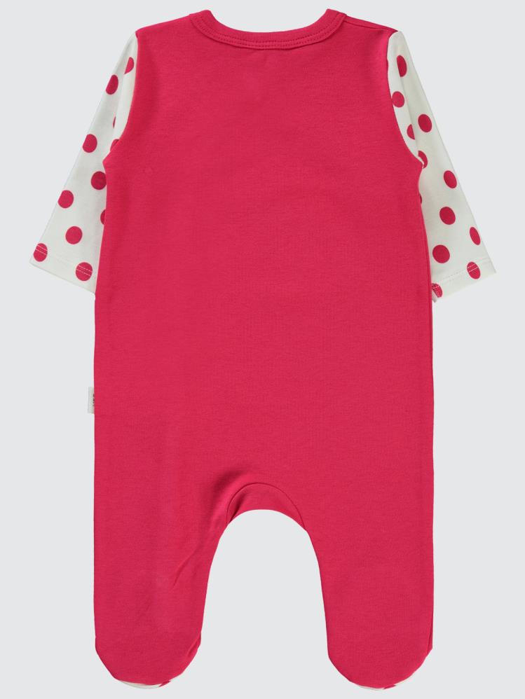 Civil Baby Tweety Puan Empirme 1-6 Ay Patikli Tulum - Ekru