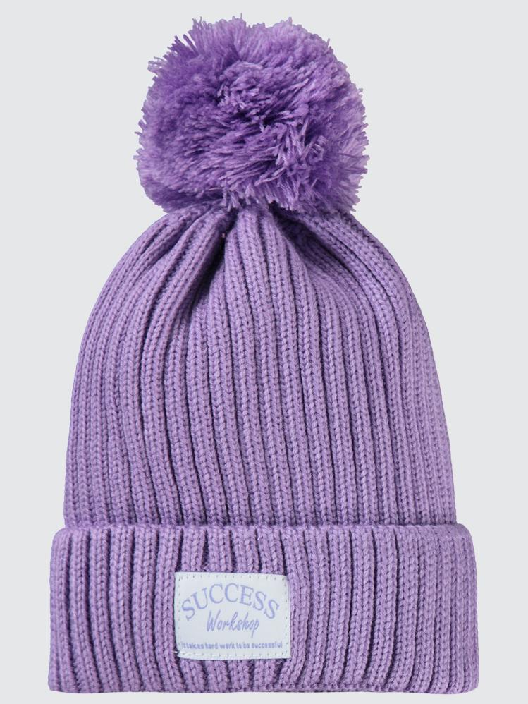 Civil Girls Basic Success 6-9 Yaş Ponponlu Şapka Bere - Lila