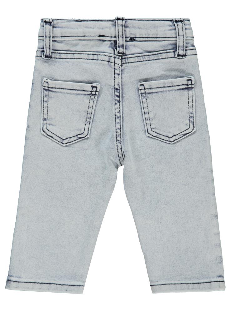 Civil Baby Diz Detaylı 6-18 Ay Pantolon - Mavi