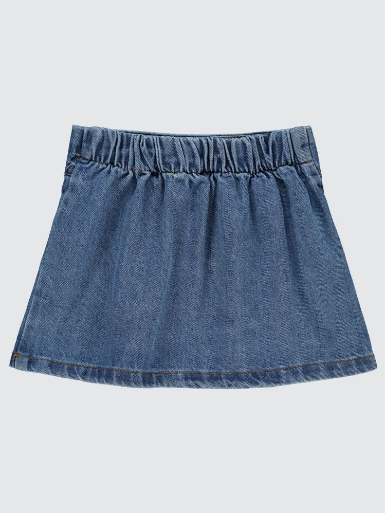 Civil Girls Pileli 2-5 Yaş Etek - Mavi