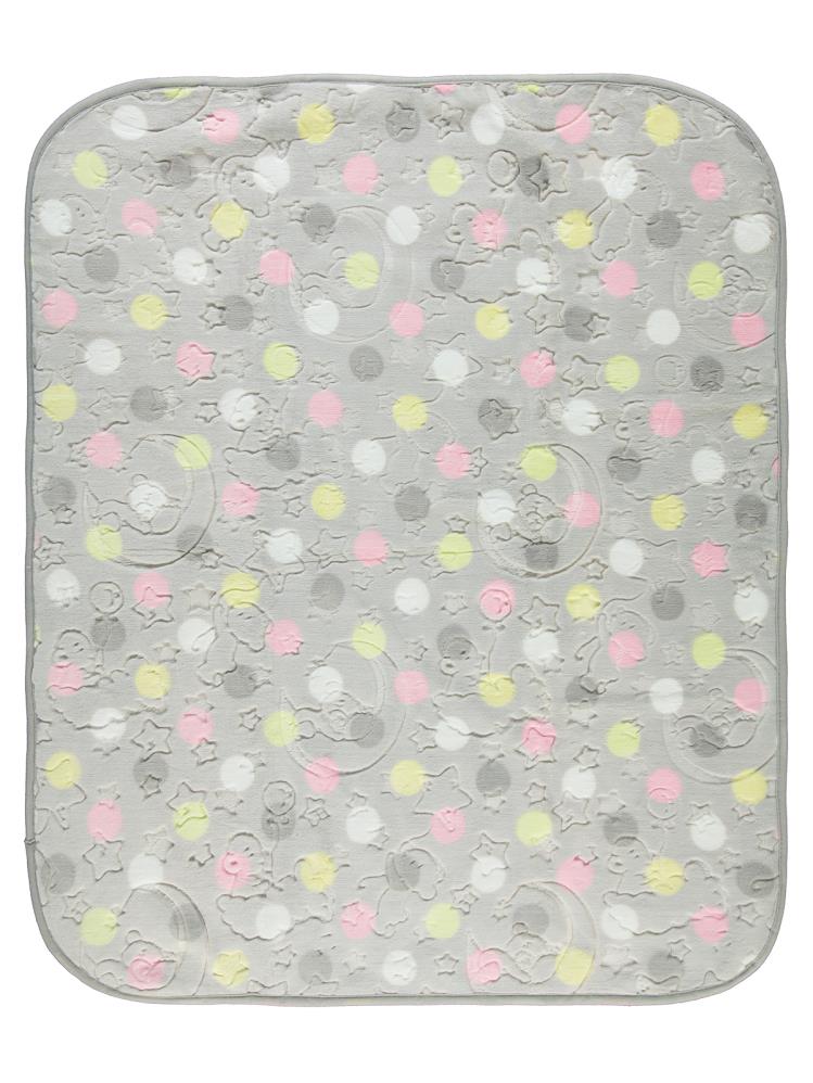 Civil Baby Puanlı Battaniye - Gri