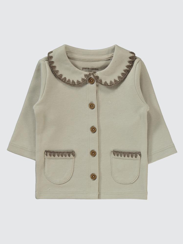Pierre Cardin 1-6 Ay Pijama Takımı - Bej