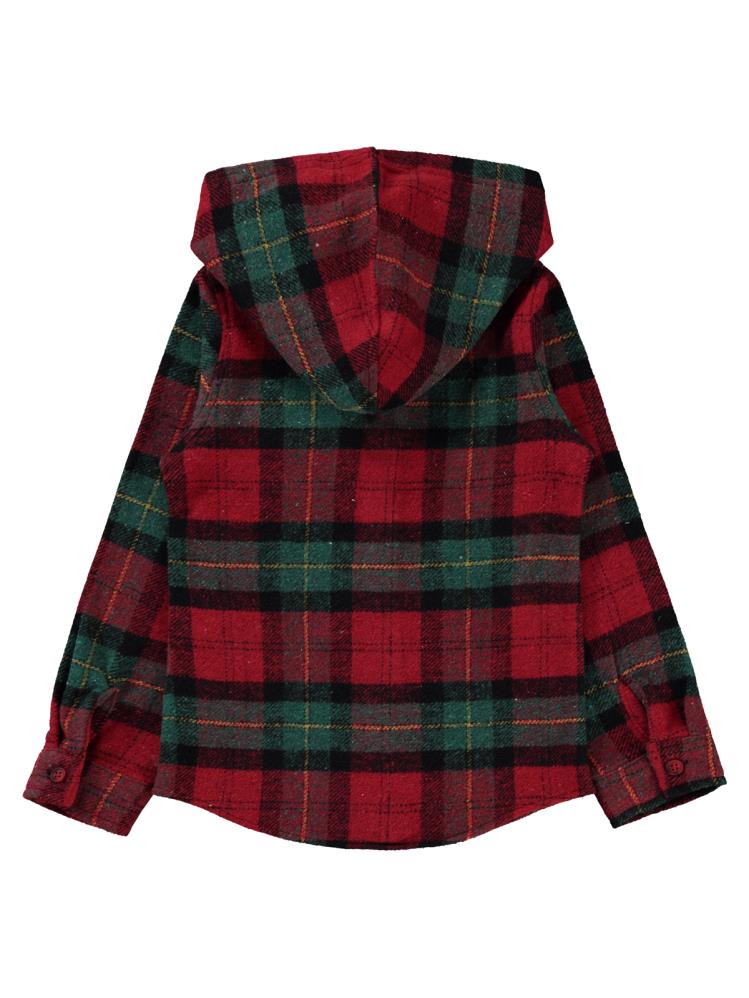 Civil Girls N Baskılı 10-13 Yaş Gömlek - Yeşil