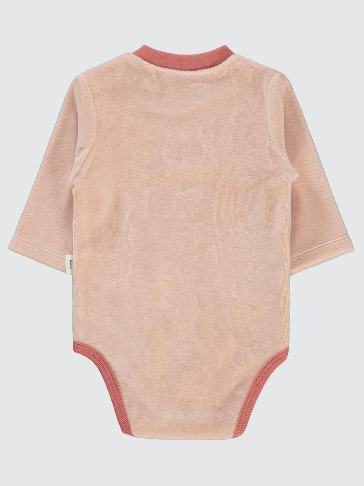 Civil Baby Bulut Baskılı 1-18 Ay Çıtçıtlı Badi - Pudra